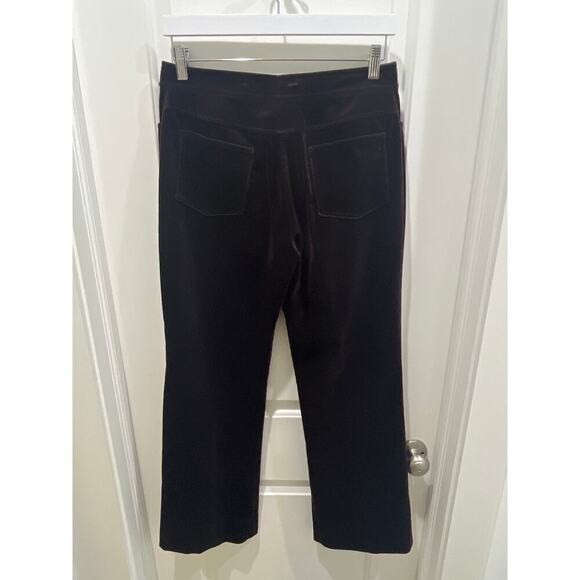 St. John Sport Chocolate Velvet Boot Cut Trouser Sz 6 - Picture 5 of 8